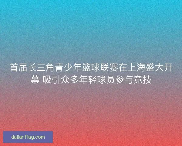 首届长三角青少年篮球联赛在上海盛大开幕 吸引众多年轻球员参与竞技